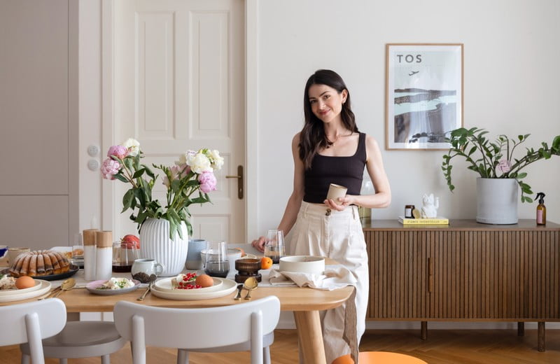 Időtlen belső tér játékossággal és praktikus megoldásokkal