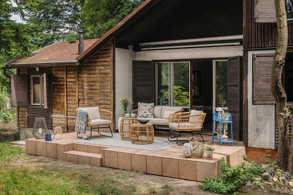 Inspirációk: Nyaraló, Erkély és terasz, Kert