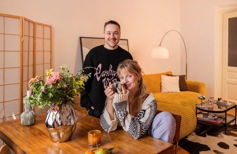 Vendégségben a Bonami: Eklektikus lakás, ahol a vintage és a modern stílus találkozik