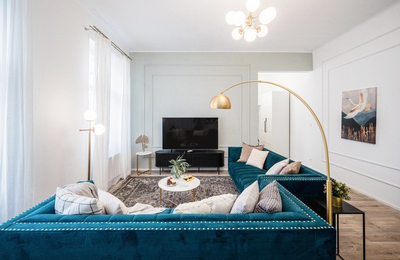 Karakteres belső tér feltűnő részletekkel