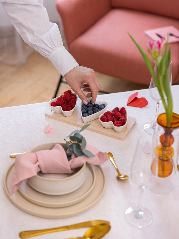 Inspirációk: Valentin nap, Étkező