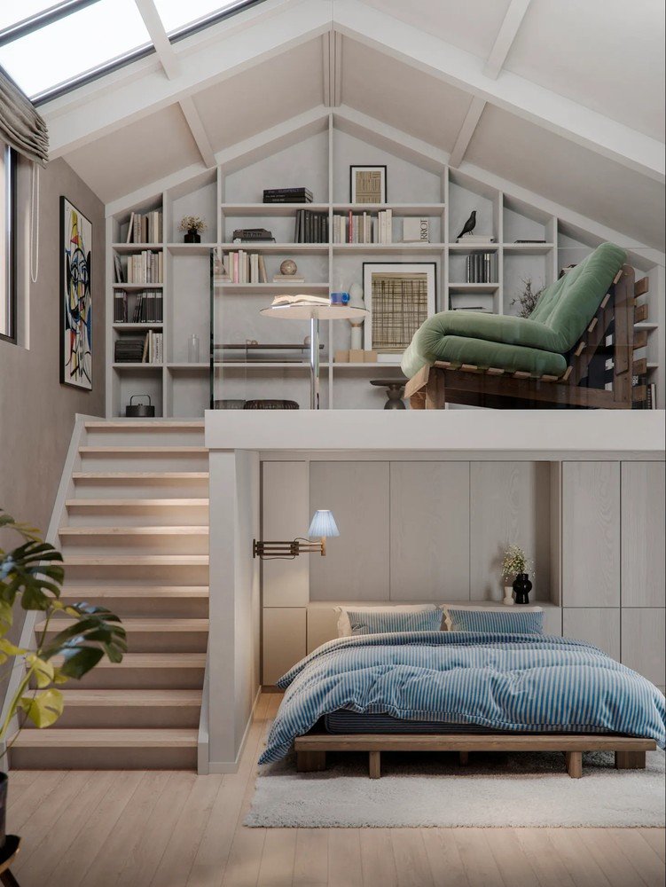 Inspirációk: Hálószoba, Skandináv stílus