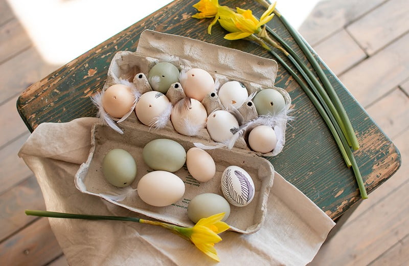 Tipp: Egyszerű húsvéti tojás díszítések