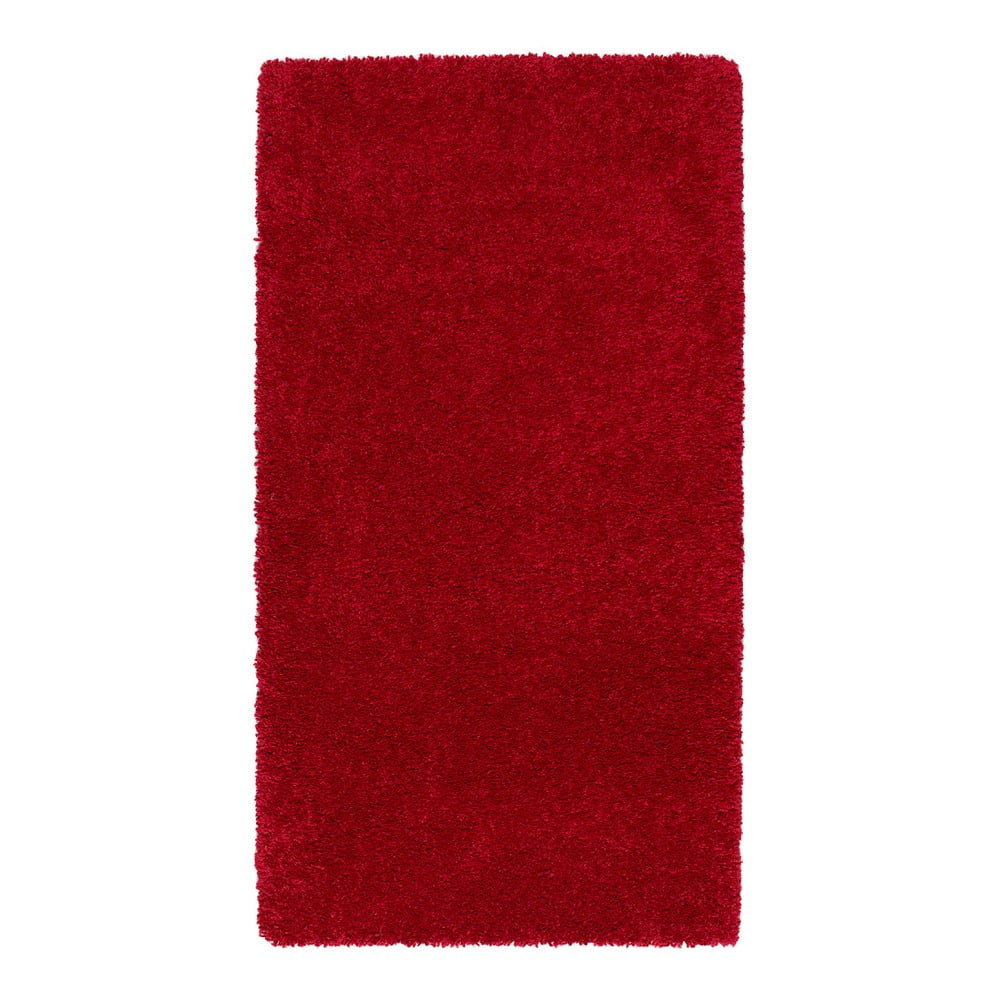 Aqua Liso piros szőnyeg, 133 x 190 cm - Universal