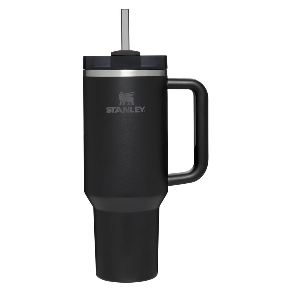 Fekete termosz 1,18 l Quencher H2.O FlowState Tumbler Black – Stanley