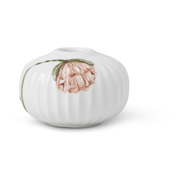 Poppy fehér porcelán gyertyatartó, ø 7,5 cm - Kähler Design