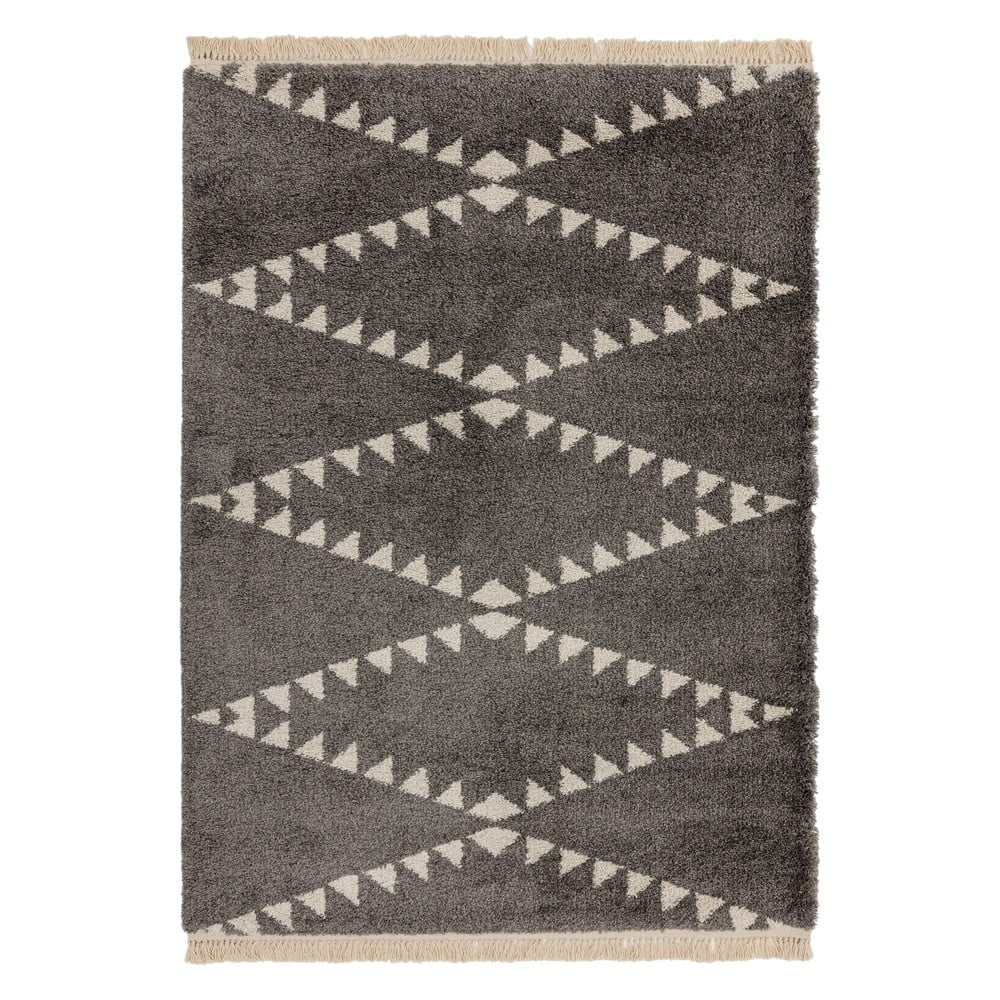 Sötétszürke szőnyeg 160x230 cm rocco – asiatic carpets