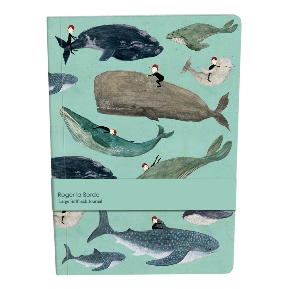 Jegyzetfüzet 128 oldal Whale Song – Roger la Borde