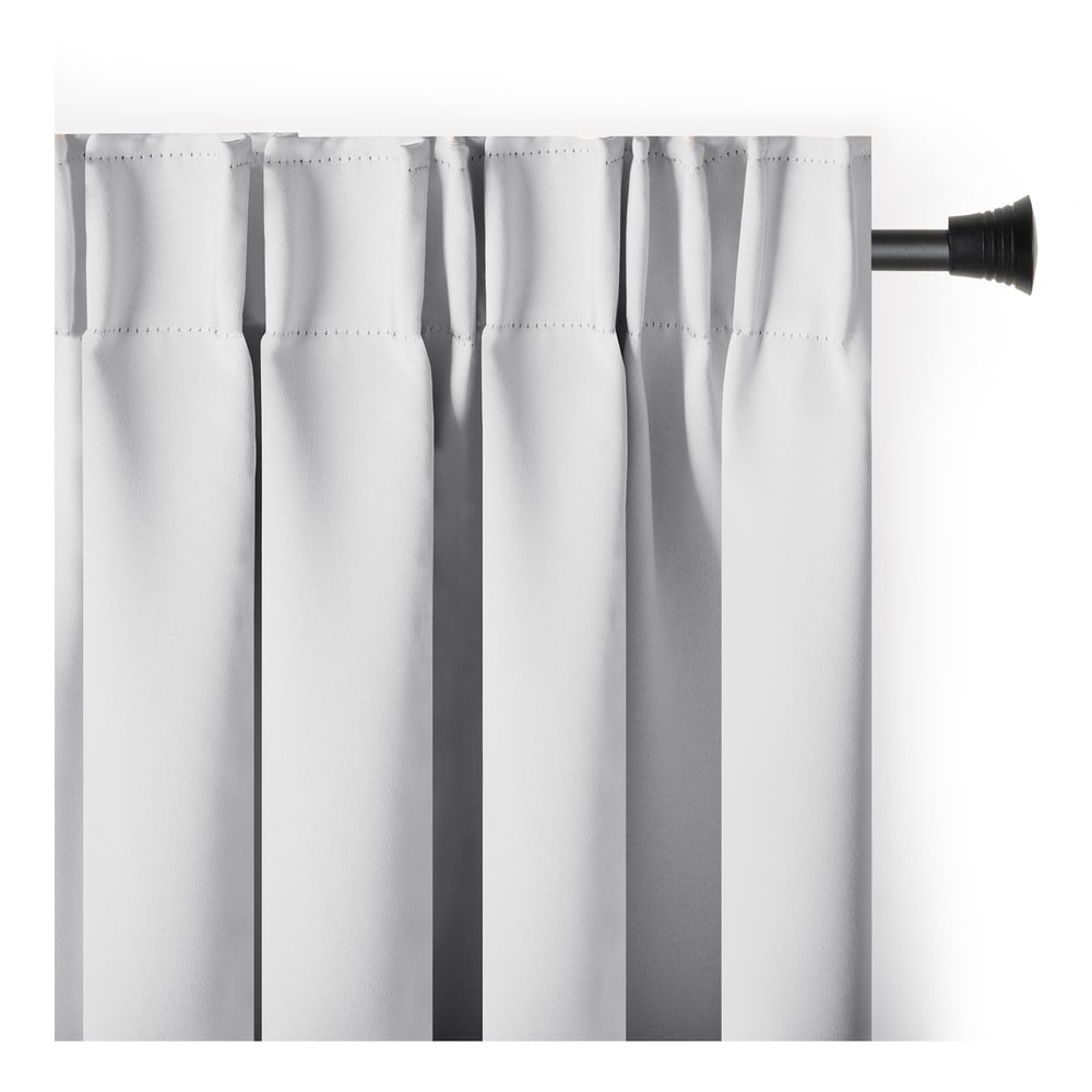 Fehér sötétítő termo függöny 140x270 cm Pleat – Restilo