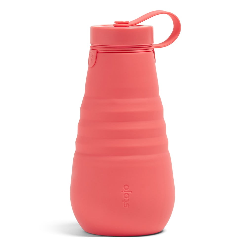 Bottle Coral narancssárga összecsukható palack, 590 ml - Stojo