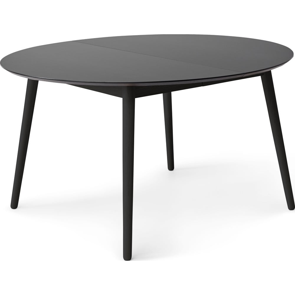 Hammel furniture meza fekete étkezőasztal, ø135 - hammel
