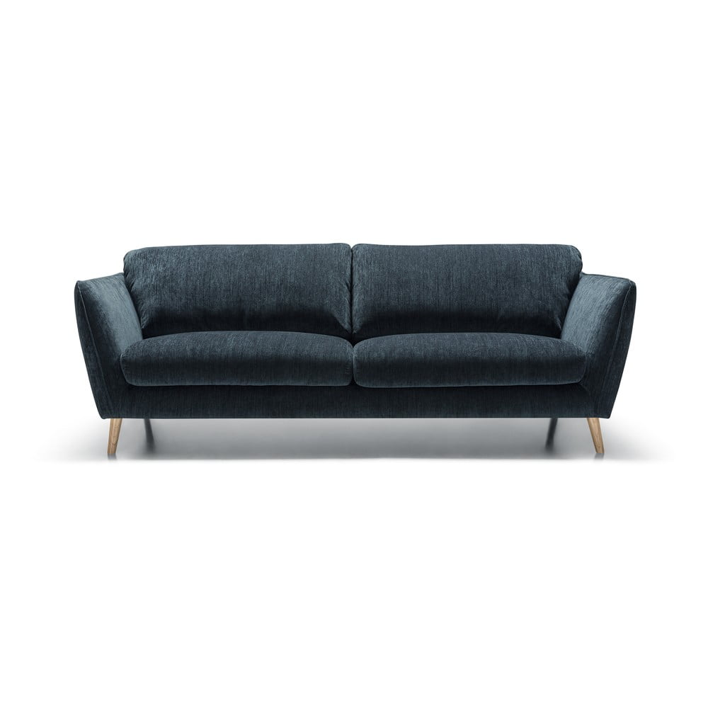 Kék bársony kanapé 227 cm Stella – Sits