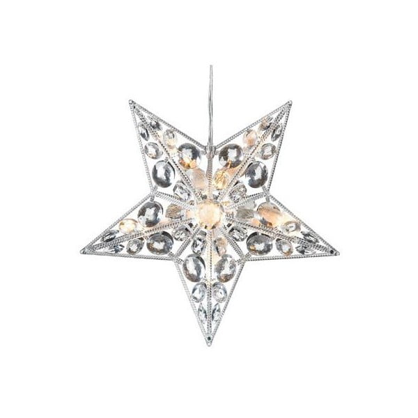 Harnosand Star barna világító LED dekoráció, ø 30 cm - Markslöjd