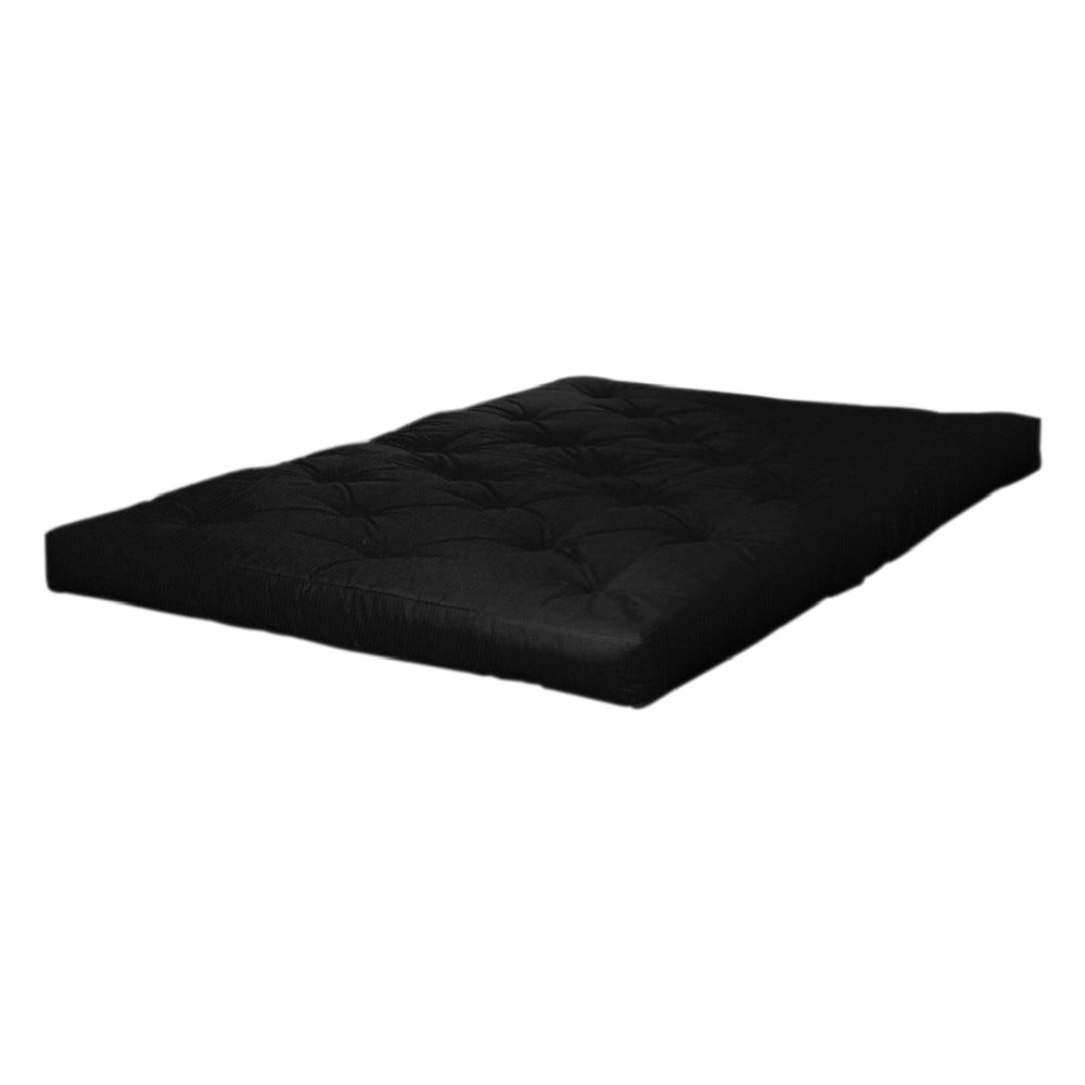 Fekete közepes keménységű futon matrac 140x200 cm Coco Black – Karup Design