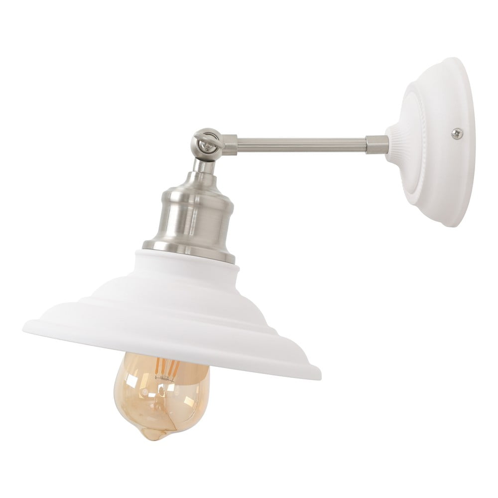 Fehér fali lámpa ø 21 cm Loret – GTV