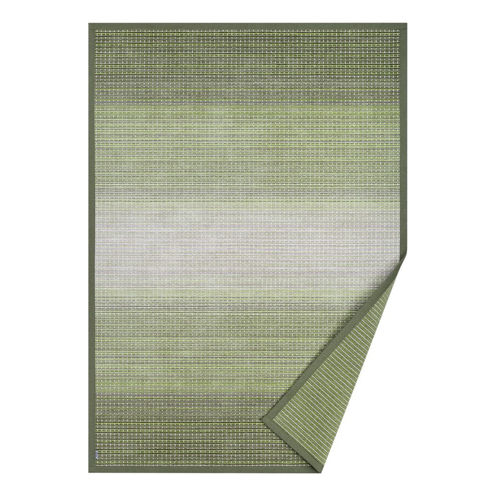 Moka Olive zöld kétoldalas szőnyeg, 80 x 250 cm - Narma