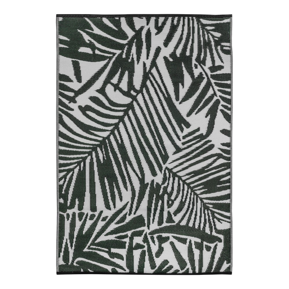 Fern zöld-fehér kültéri szőnyeg, 150 x 240 cm - Green Decore