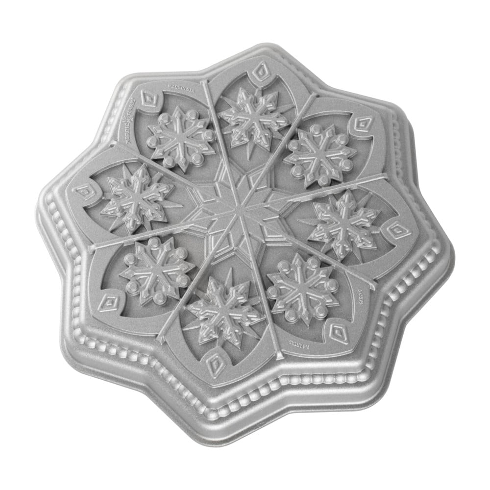 Shortbread Snowflake kuglófforma, 1,4 l - Nordic Ware