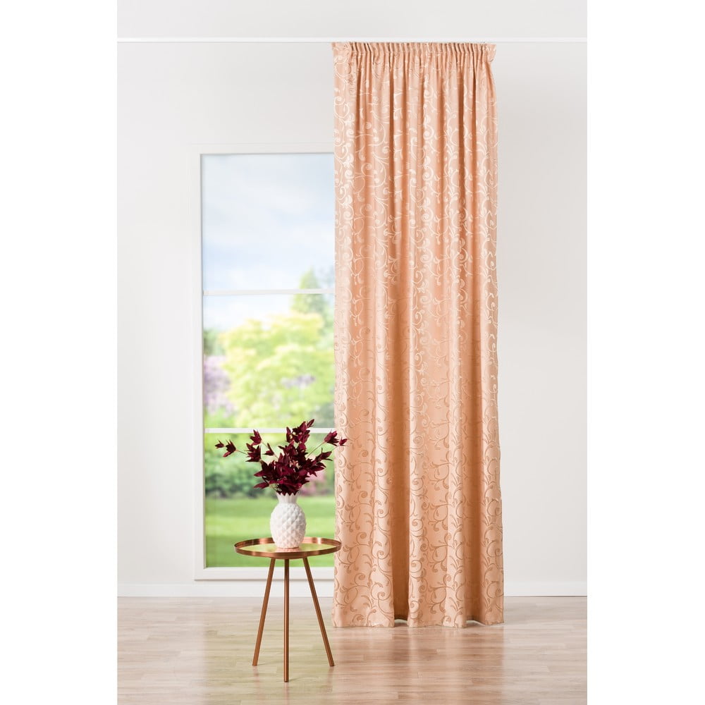 Rézszínű függöny 140x245 cm Glory – Mendola Fabrics