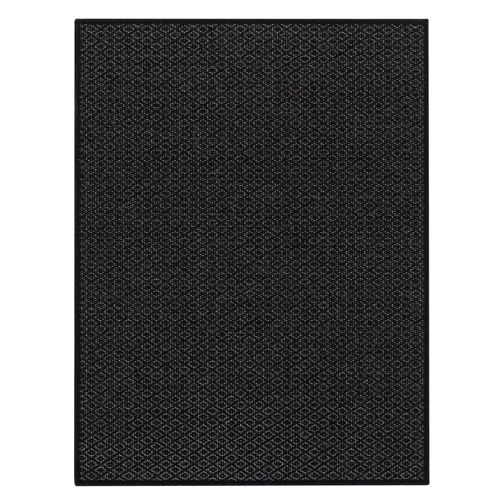 Fekete szőnyeg 80x60 cm Bello™ - Narma