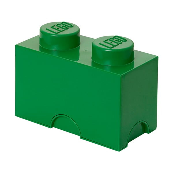 Zöld dupla tárolódoboz - LEGO®
