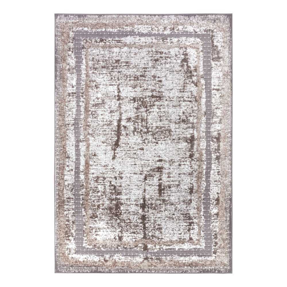 Bézs-ezüstszínű szőnyeg 200x280 cm shine classic – hanse home
