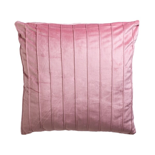 Stripe rózsaszín díszpárna, 45 x 45 cm - JAHU collections