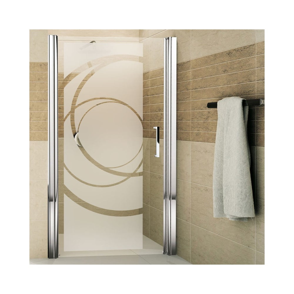 Design matt üvegmatrica zuhanyfülkébe, magasság 95 cm - Ambiance
