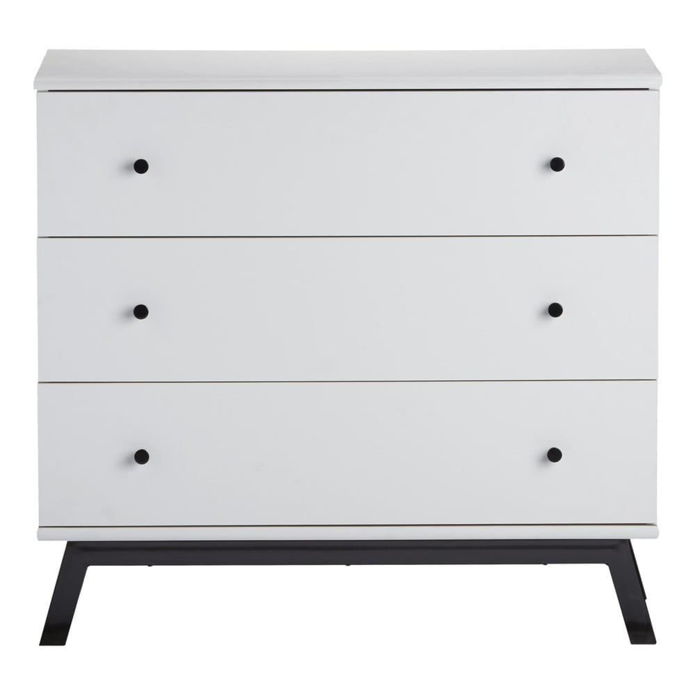 Fehér gyerek komód 91x84x45 cm Lark Urban – Støraa