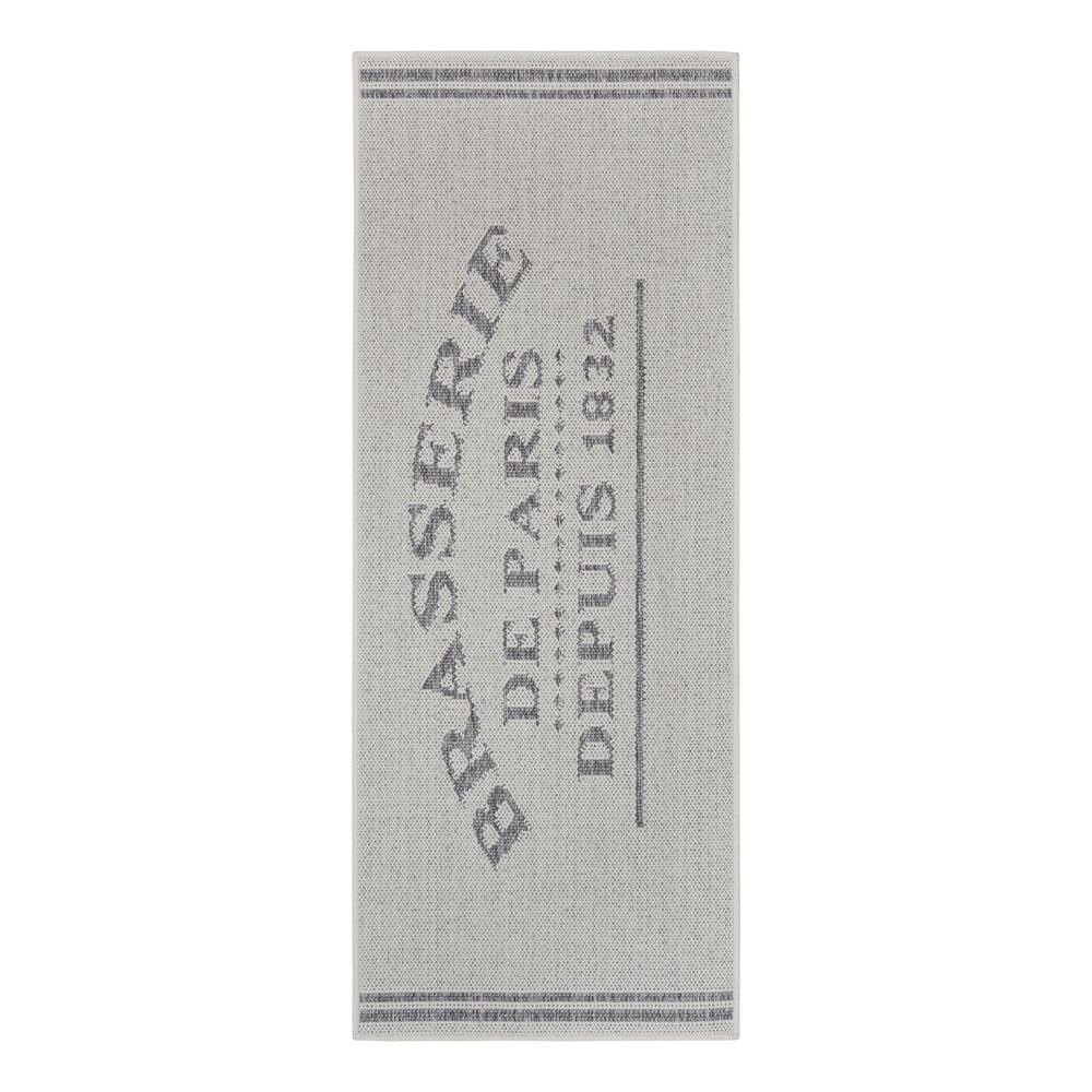 Szürke-krémszínű futószőnyeg 62x150 cm Cucina – Hanse Home