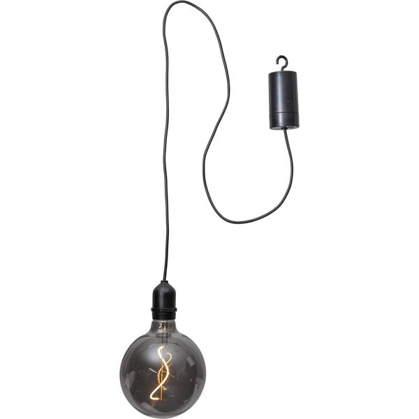 Glassball fekete kültéri dekoráció LED világítással, hosszúság 1 m - Star Trading