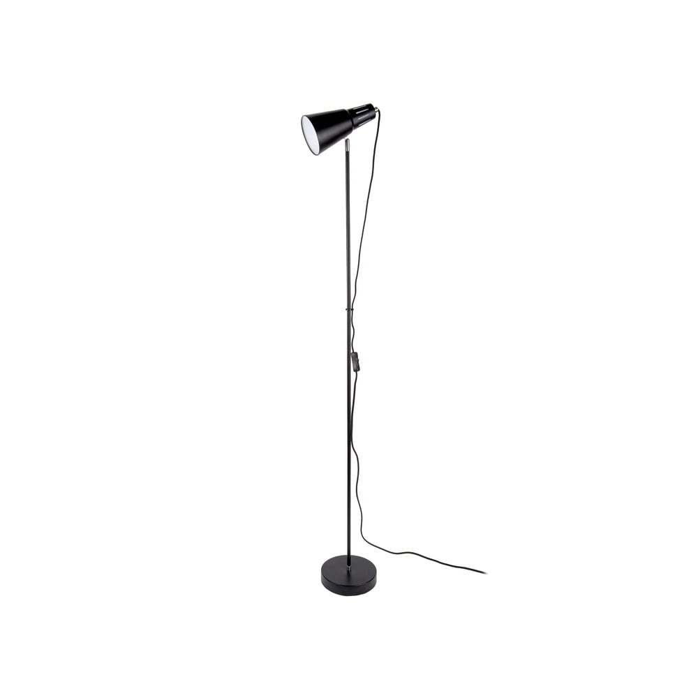 Mini Cone fekete állólámpa, magasság 147.5 cm - Leitmotiv