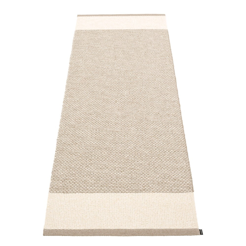 Bézs kültéri-beltéri futószőnyeg 85x260 cm Edit Mud Vanilla – Pappelina