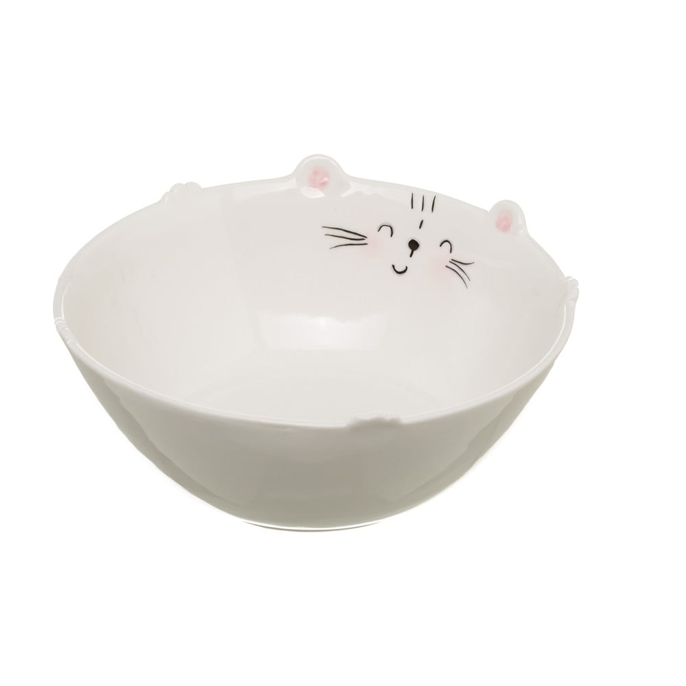 Kitty porcelán tálka, ⌀ 16,1 cm - Unimasa