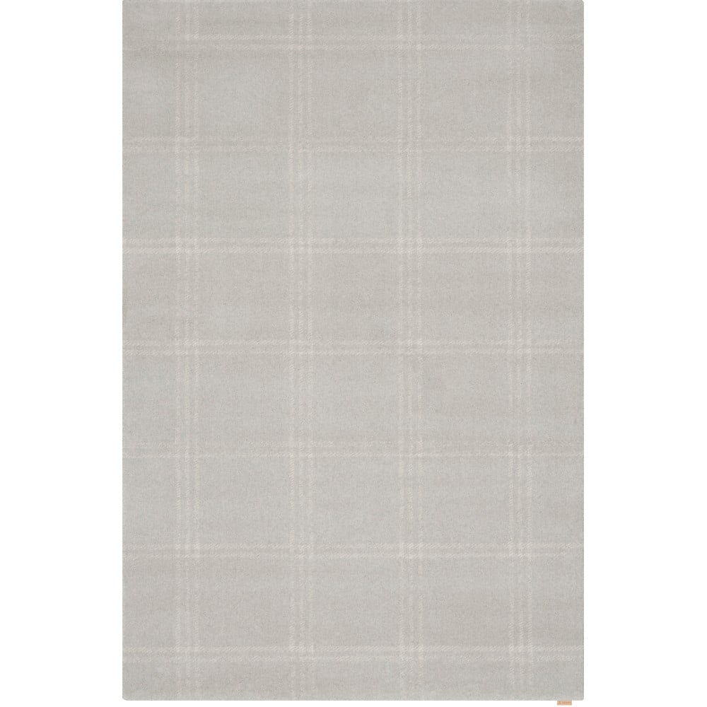 Krémszínű gyapjú szőnyeg 120x180 cm calisia m grid prime – agnella