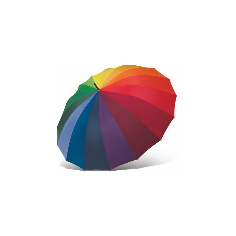 Rainbow színes botesernyő, ⌀ 130 cm - Ambiance