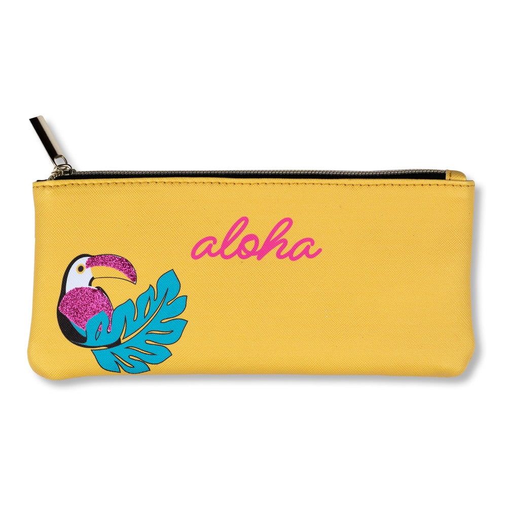Aloha citromsárga tolltartó - Tri-Coastal Design