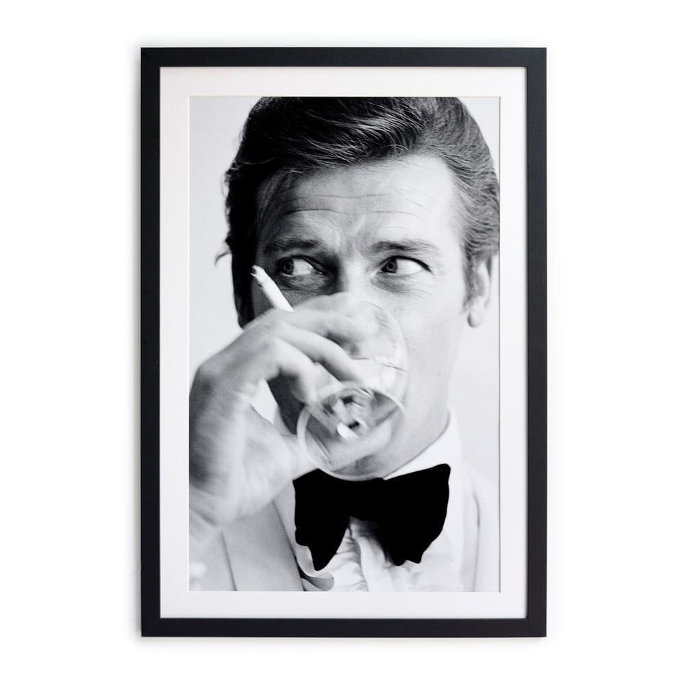 James Bond keretezett poszter, 40 x 30 cm - Little Nice Things
