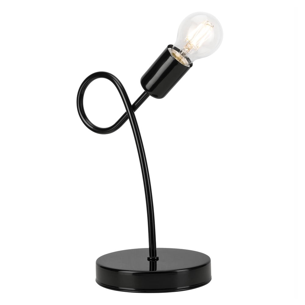 Fekete asztali lámpa - LAMKUR