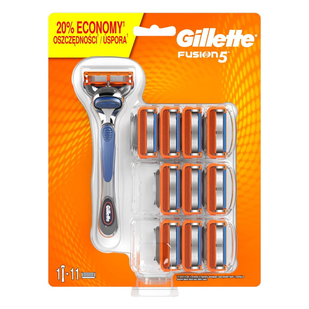 Gillette Fusion5 férfi borotva 11 tartalék fejjel