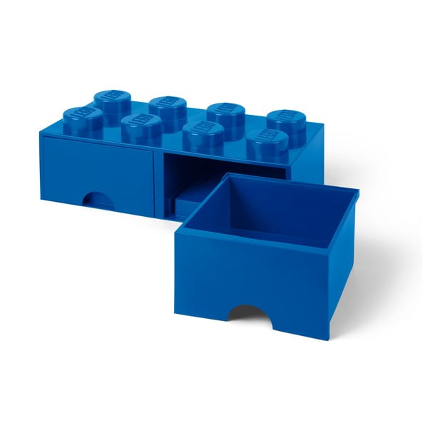 Sötétkék 2 fiókos tárolódoboz - LEGO®
