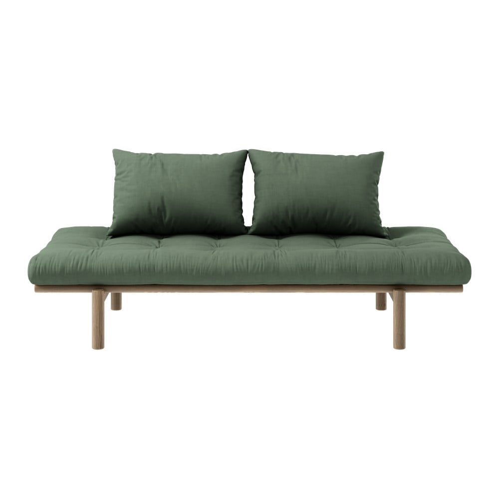 Zöld kanapé 200 cm pace - karup design