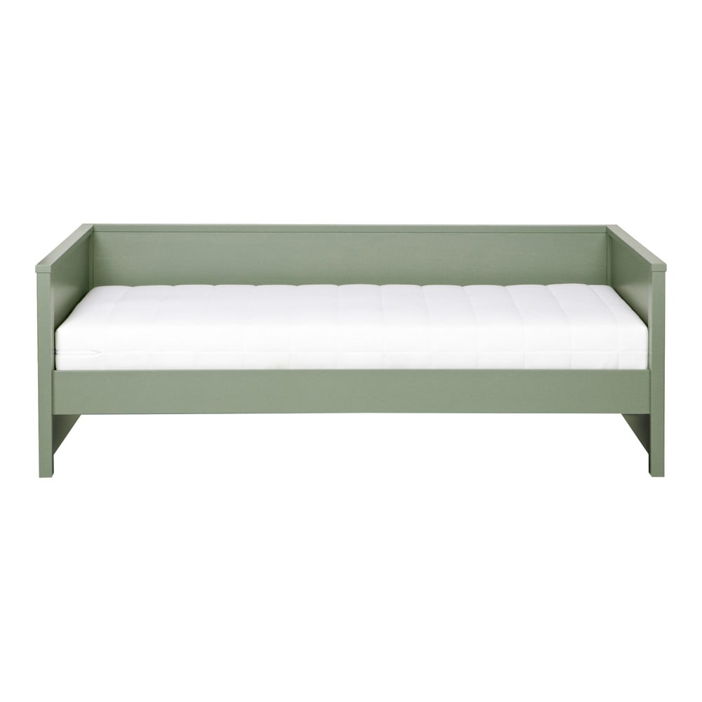 Zöld egyszemélyes ágy 90x200 cm nikki – woood