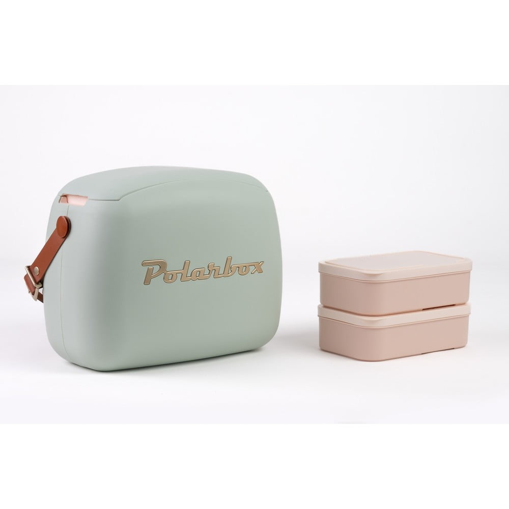 Szürkészöld hűtődoboz 6 l Classic Gold – Polarbox