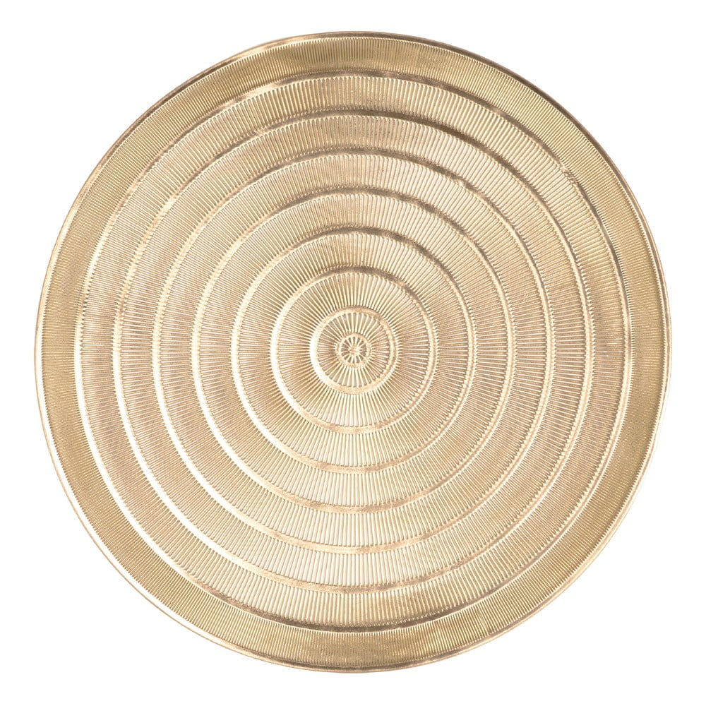 Aranyszínű tányéralátét, ⌀ 39,5 cm - Tiseco Home Studio