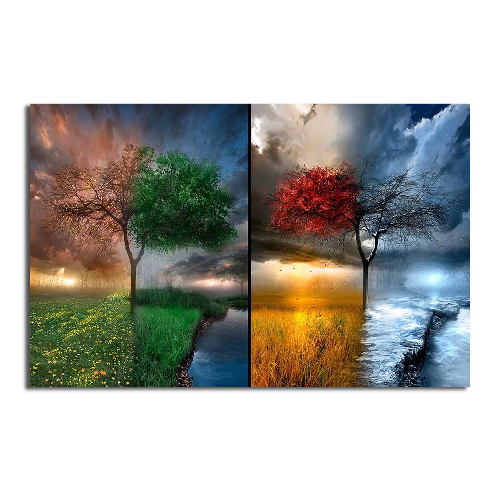 Seasons vászonkép, 70 x 45 cm