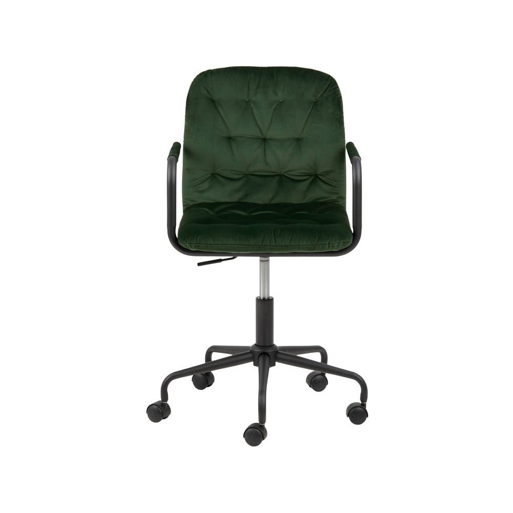Wendy zöld bársony irodai szék - Actona