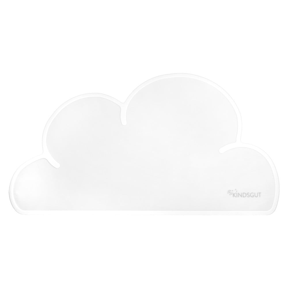 Cloud fehér szilikon tányéralátét, 49 x 27 cm - Kindsgut
