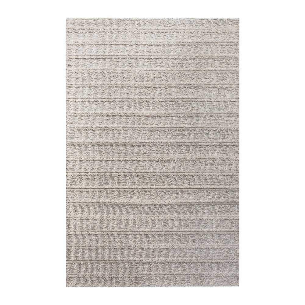 Krémszínű gyapjú szőnyeg 160x230 cm dehli – house nordic