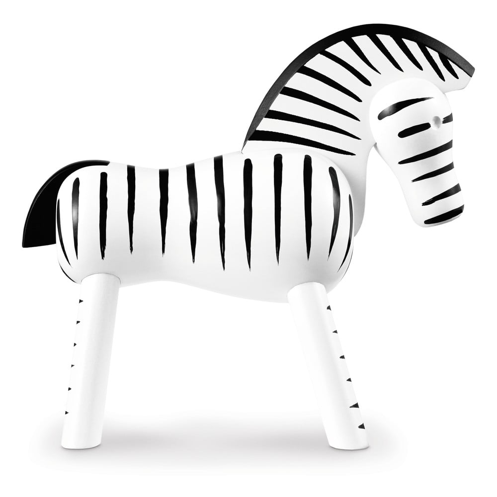 Bojesen Denmark Zebra dekorációs figura tömör bükkfából - Kay